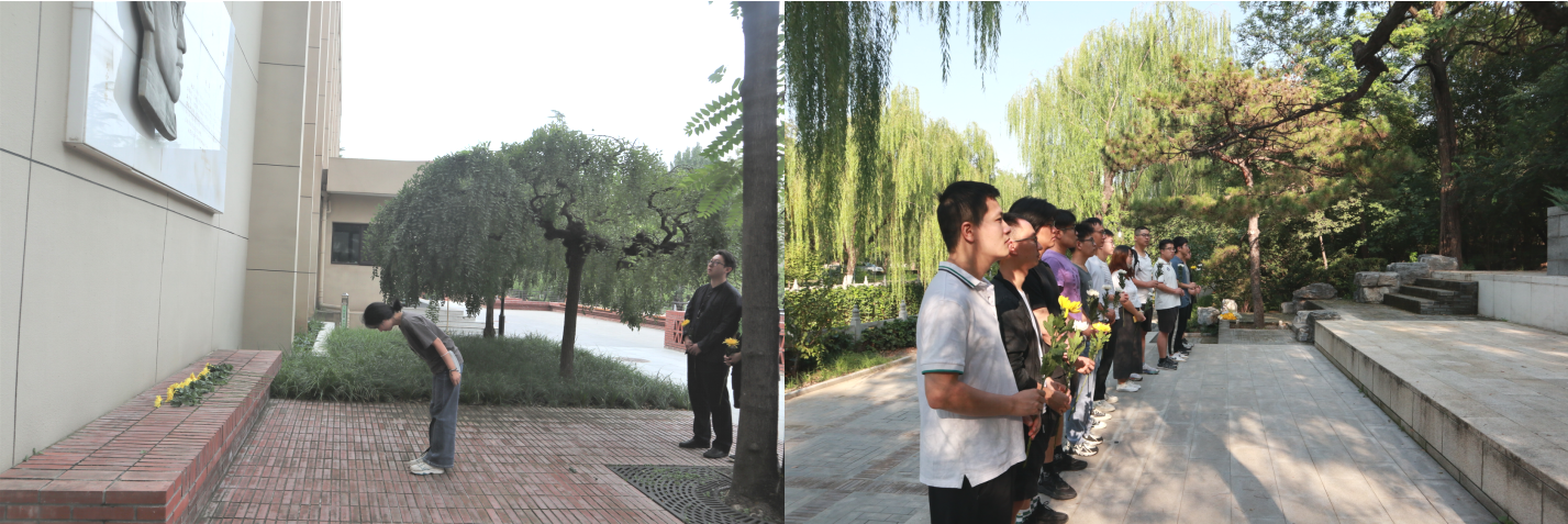 20230918-心博在线登录入口博士生讲师团举行纪念“九·一八”事变现场宣讲活动-校研团-同学们为英烈献花.png