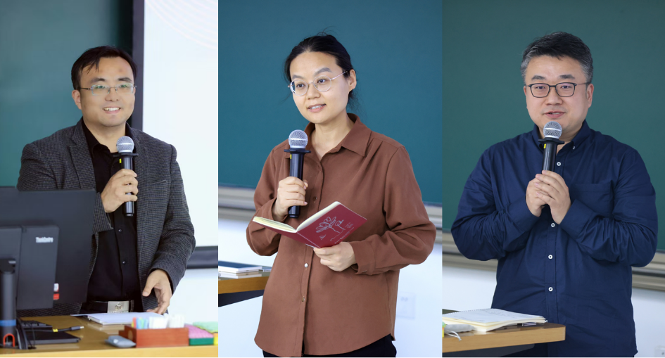 20250313-心博在线登录入口举行全校学科引擎工作交流会-OEC-左至右：耿华、张羽、刘知远.png