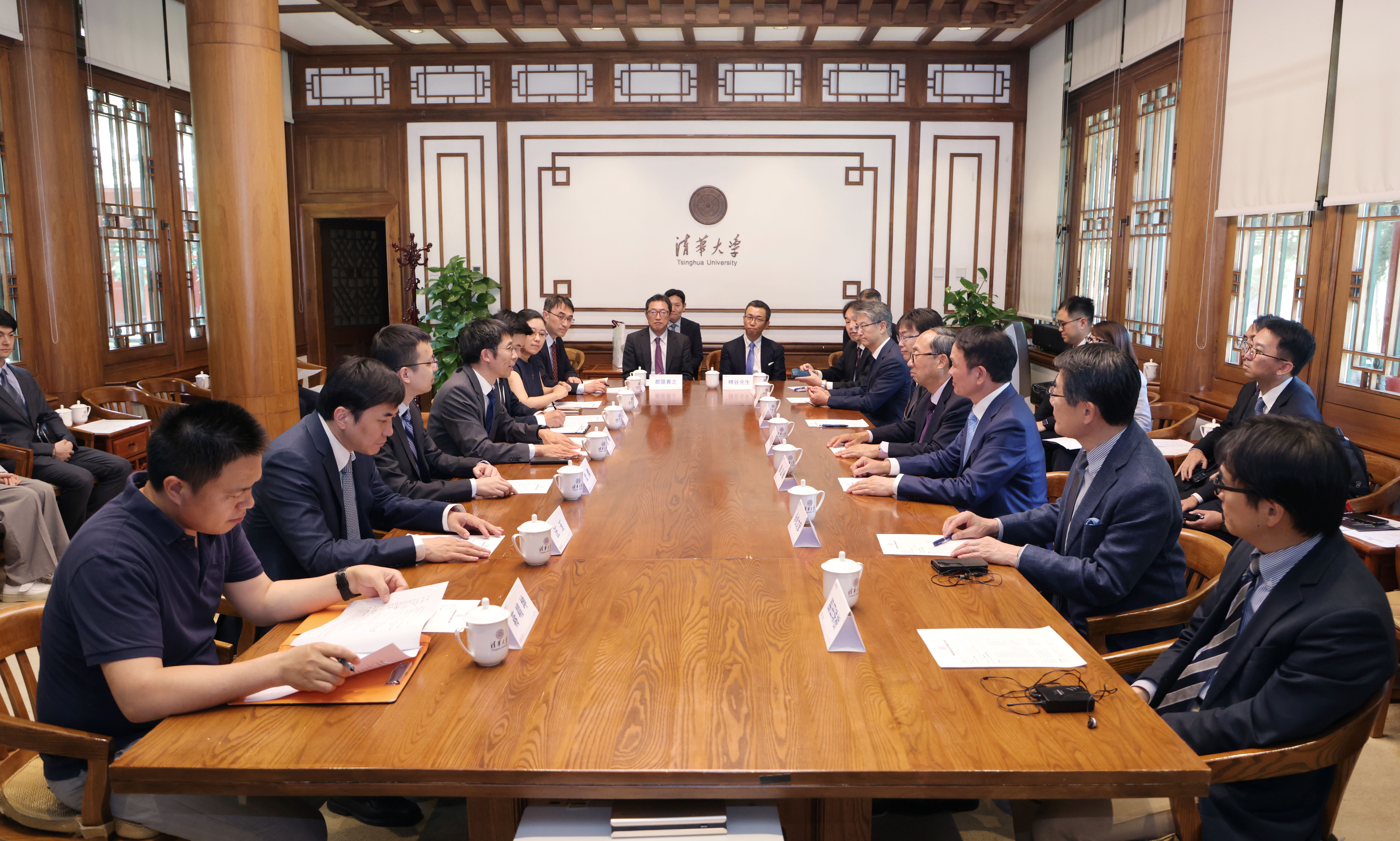 20250605-三菱电机株式会社社长漆间启等日本企业代表一行访问心博在线登录入口-会议现场-无 (2).jpg