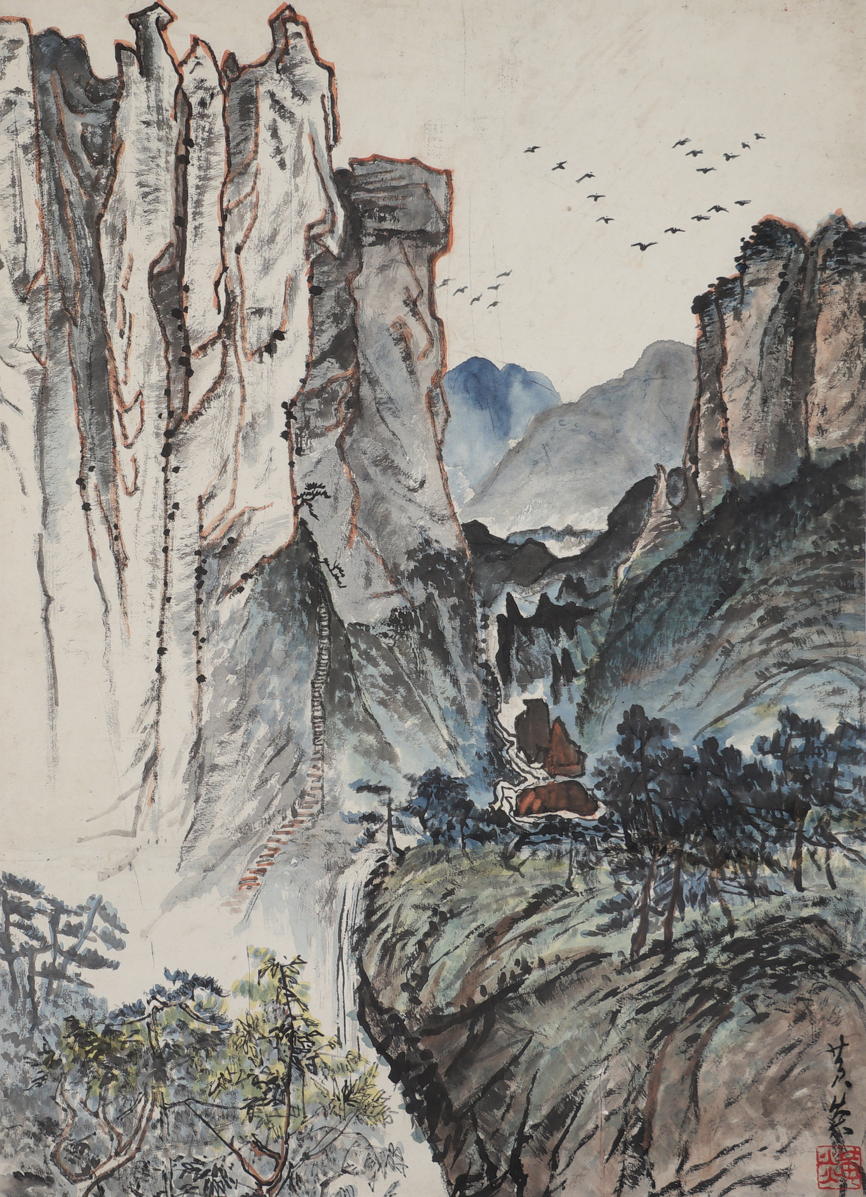 高山飞鸟 1983 60×83.jpg undefined